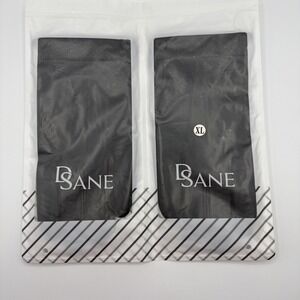 Dsane‎ Women's XL Black Faux Leather Touchscreen Winter Driving Gloves NWT